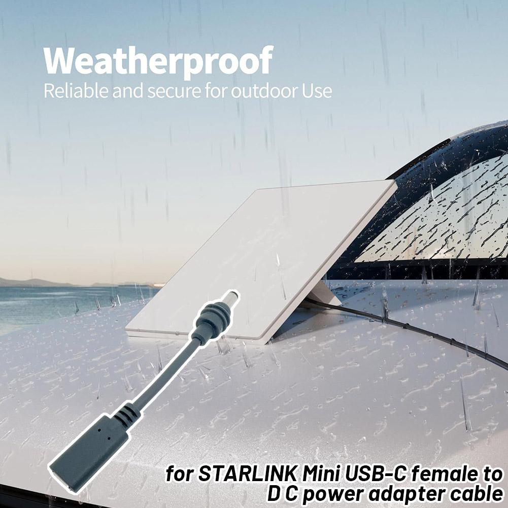 For STARLINK Mini USB-C Female - مراجعة Quality Outdoor Power وسعره