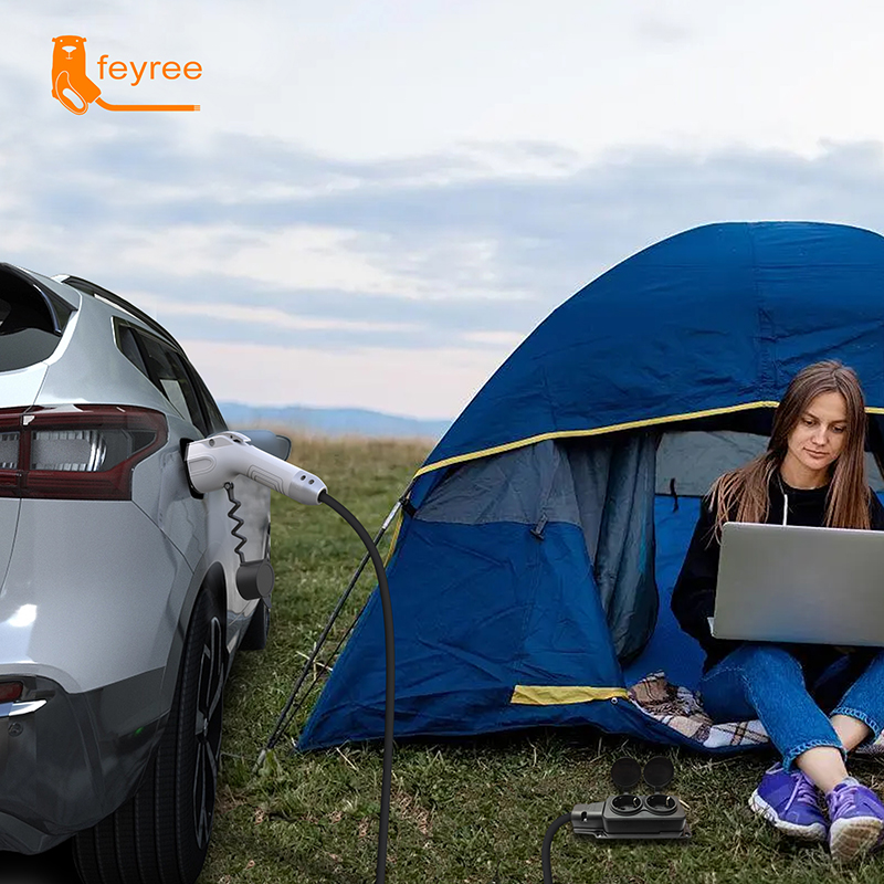 feyree Type1 16A Charger Cable - مراجعة Outdoor Power Module وسعره