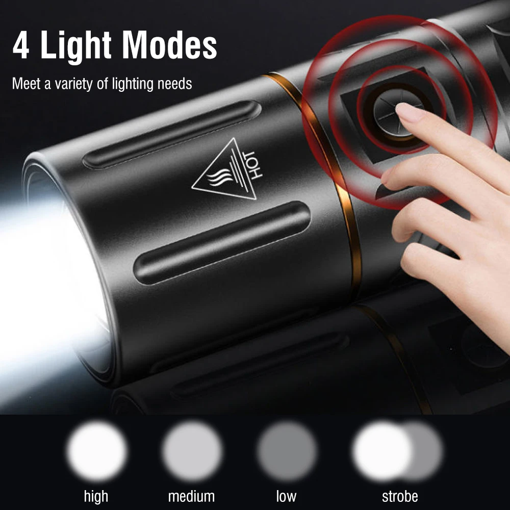 BORUiT Ultra Bright 3000LM LED - مراجعة Outdoor Usb Power Bank وسعره