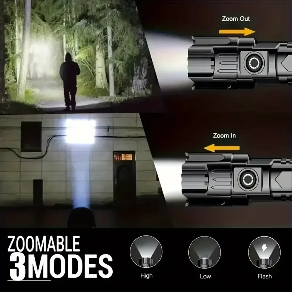Super Bright LED Flashlight US - مراجعة Outdoor Usb Power Bank وسعره