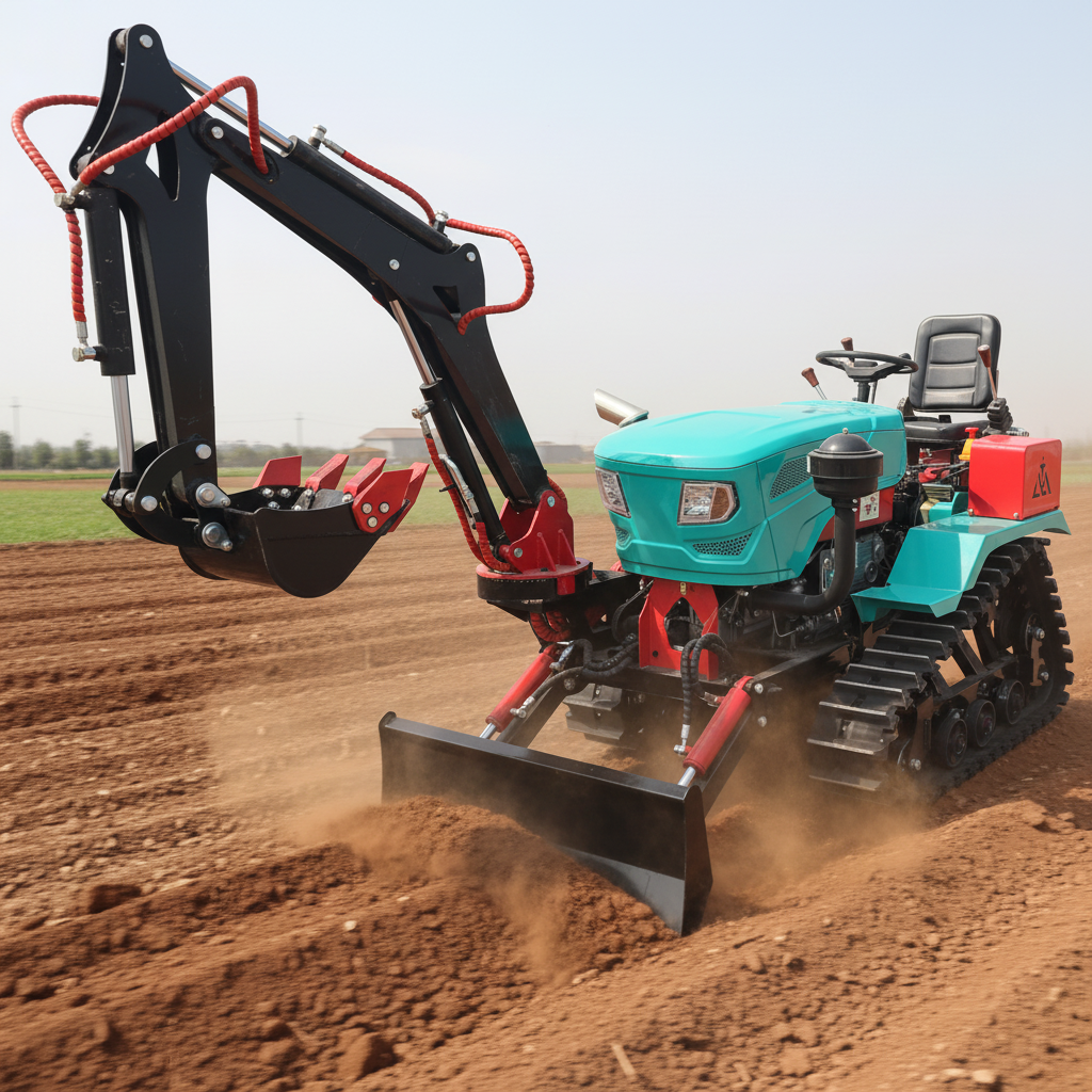 Customize Mini Crawler Tractor - مراجعة Garden Tiller Mini وسعره