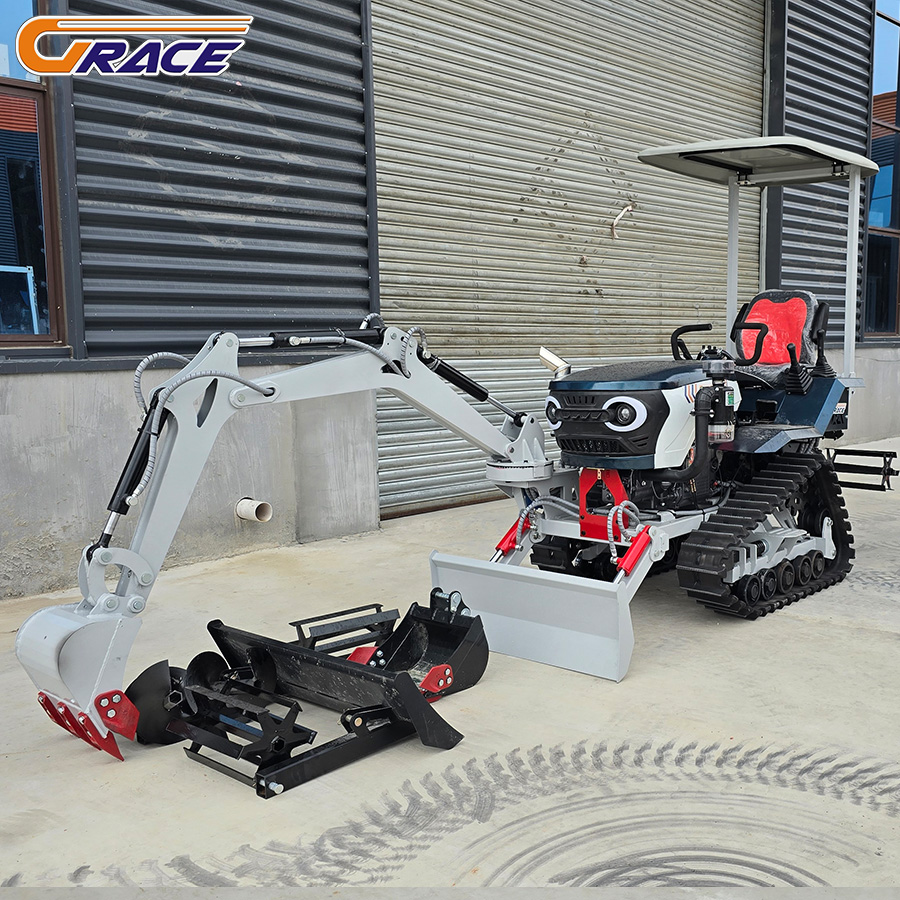 Customize Mini Crawler Tractor - مراجعة Garden Tiller Mini وسعره