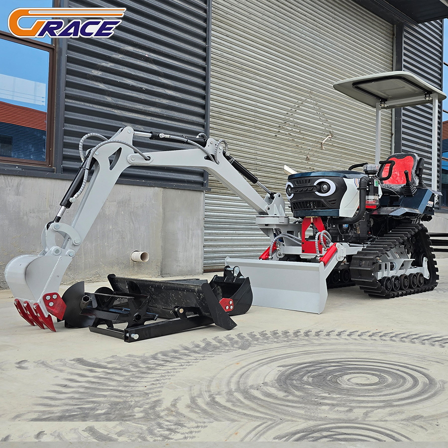 Customize Mini Crawler Tractor - مراجعة Garden Tiller Mini وسعره