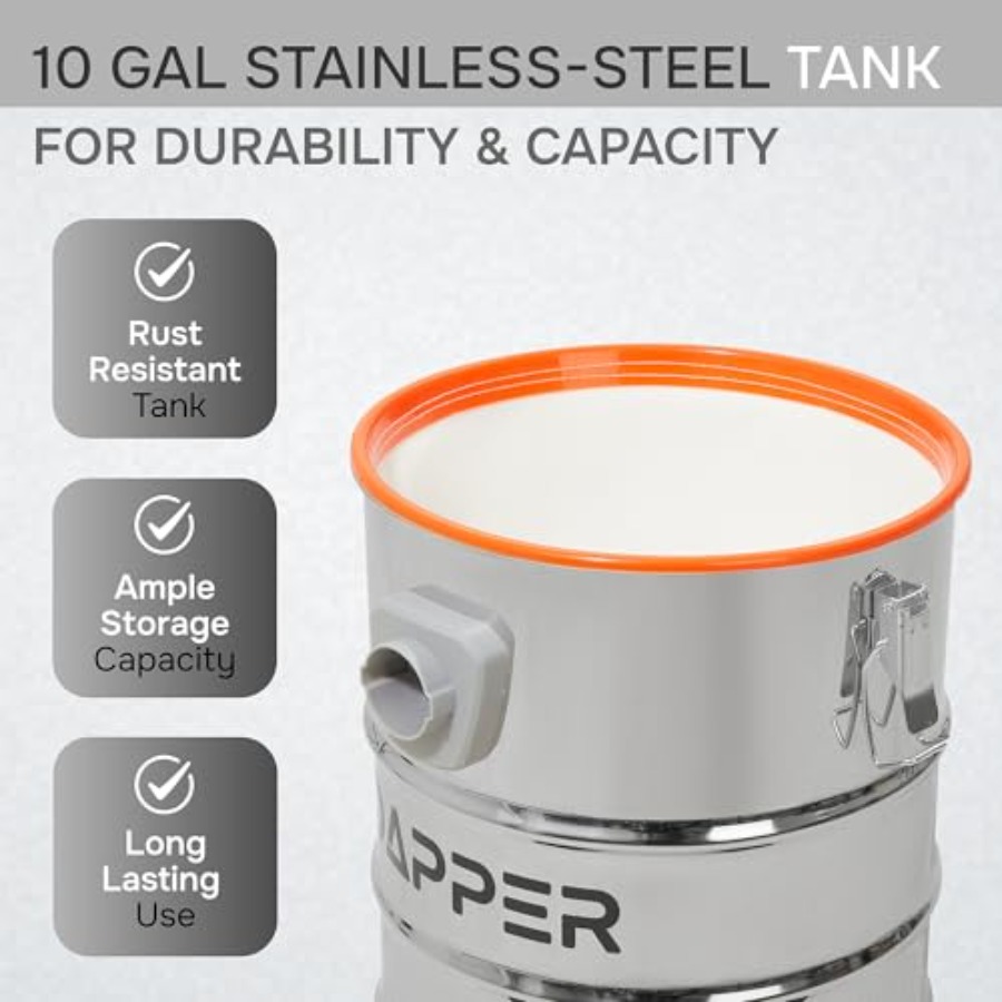 lon 4.0 Peak HP Wet/Dry Vacuum - مراجعة Wet Dry Vacuum Shop وسعره