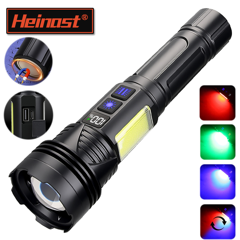 Powerful LED Handheld Flashlig - مراجعة Outdoor Usb Power Bank وسعره